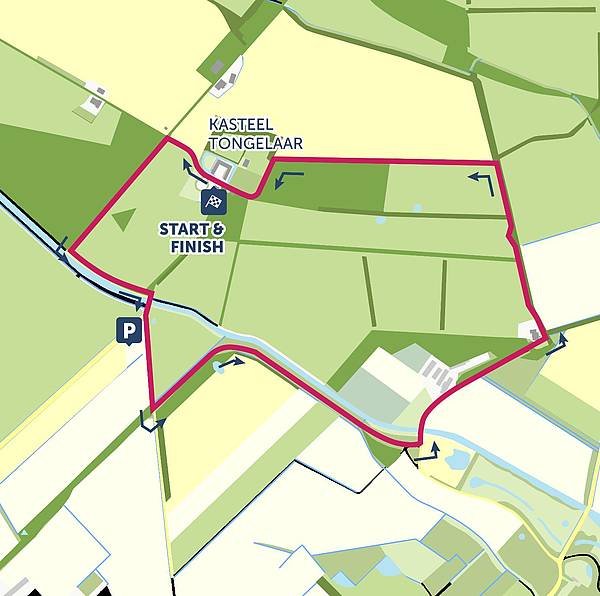 routekaartjeTongelaar